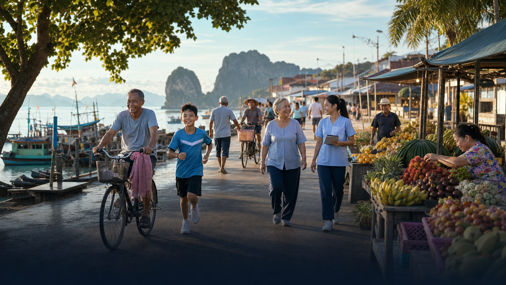 ชุมชนริมทะเลจังหวัดสตูลกับกิจกรรมสุขภาพประชาชน